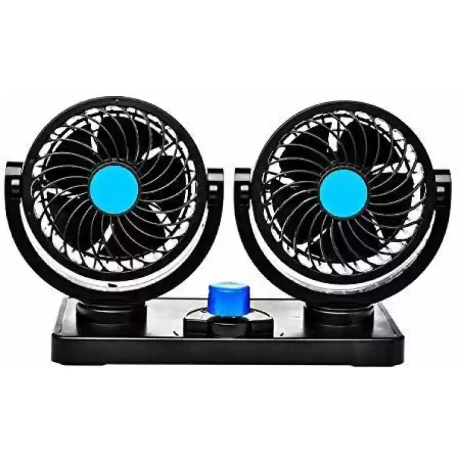 Ventilador Doble Refrigeración Para Auto 12v